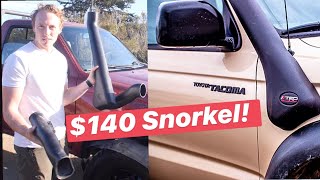 How to Instal a Snorkel on a 1st Gen Toyota Tacoma 4K