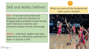 Skill Classification GCSE PE