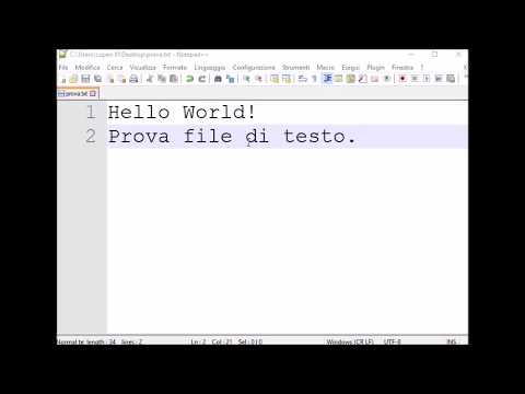 Video: Come posso eseguire un file Notepad ++?