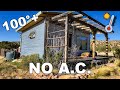 How to STAY COOL Living OFF GRID in the Desert (No A.C.) 🏜️