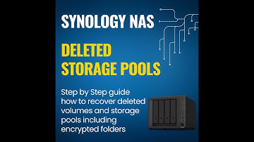 Synology NAS Data Recovery: How to Restore Deleted Storage Pools / Volumes with encrypted folders.