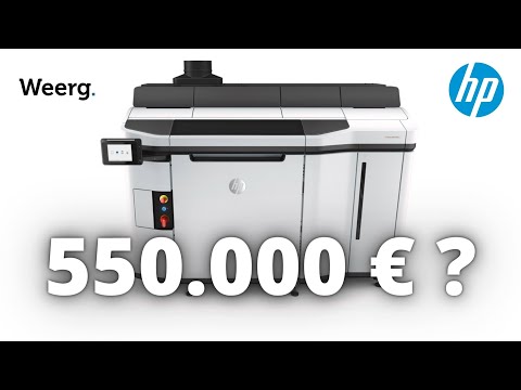 Come funziona una Stampante 3D professionale HP Multi Jet Fusion 5210 ? Scopriamolo con Weerg