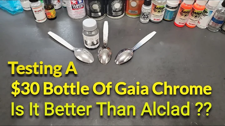 Testing A $30 Bottle Of Gaia Chrome Paint - Is It Better Than Alclad ??