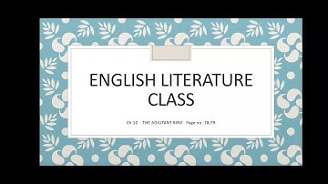 CLASS IV   (ENGLISH LITERATURE)    CH 10 THE ADJUTANT BIRD   Page no. 78,79