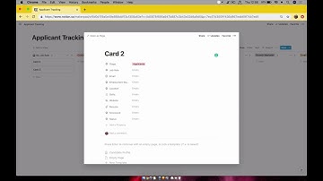 Applicant Tracking System with Notion (Part 4) - no-code