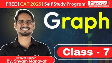 Graph -07 | By Shyam Manavat | Quants | CAT 2025 self-preparation | #cat2025 #selfstudy