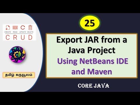 Create JAR from a Java Project using NetBeans IDE and Maven