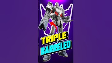 Did you Recognise the Megatron Triple-Barreled Fusion Cannon?