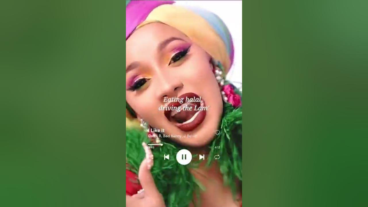 Cardi B, Bad Bunny , J Balvin  -  I Like It (Lyrics)