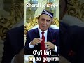 Sherali Jo Rayev O G Illari Haqida Gapirdi Sherali Jo Rayev O G Illari Haqida Gapirdi 