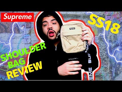 SUPREME SS18 Shoulder Bag Review & LEGIT CHECK! COMPARISON 