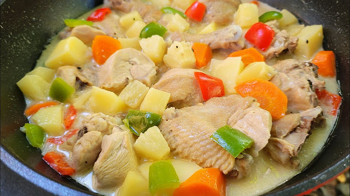 Pininyahang Manok with Gata