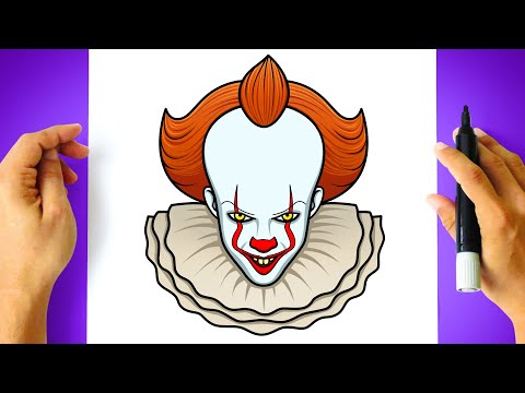 How To Draw Pennywise the Clown