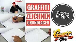 Graffiti zeichnen - Grundlagen Strichführung auf Papier - Graffiti Coach screenshot 3