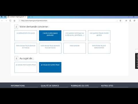 impots gouv تسجيل الضرائب في فرنسا اول مره
