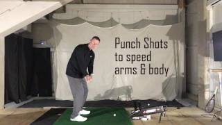 Golf Research - Dr. Ferdinands, Arm Adduction - Punch Shot Drill