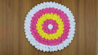 SUPERB DOORMATS MAKING IDEA - HOW TO MAKE DOORMATS USING COLOR FABRIC - DIY HANDMADE DOORMAT