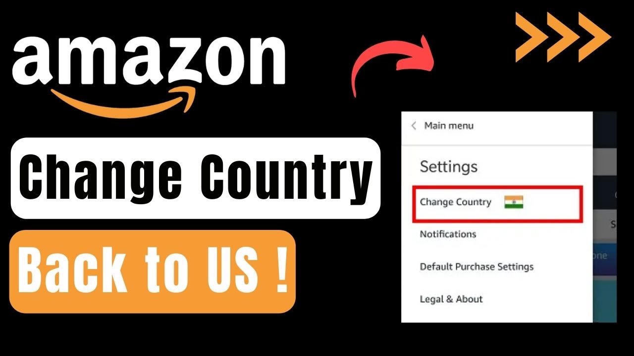 How To Switch My Amazon Back To Us
