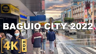 Walking at Baguio's Famous Tourist Spots! Session Road, SM Baguio, Burnham | Walking Tour | 4K HDR
