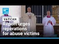 Vatican panel urges reperations for sex abuse victims and tougher sanctions for abusers