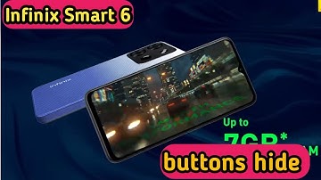 Back Button Setting In Infinix Smart 6, How To Hide Back Button In Infinix Smart 6, Navigation