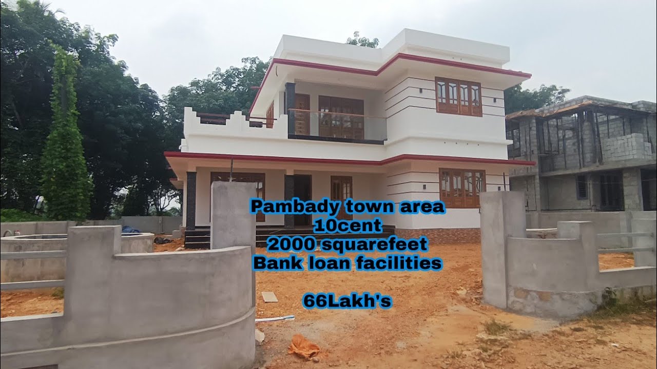 new house for sale10cent66L9961883674pampady,town,area