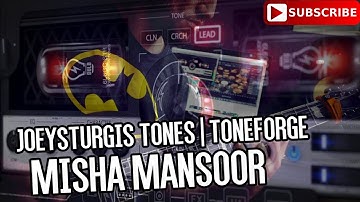 Joey Sturgis Tones Toneforge  | Misha Mansoor | Disconnect - 4K