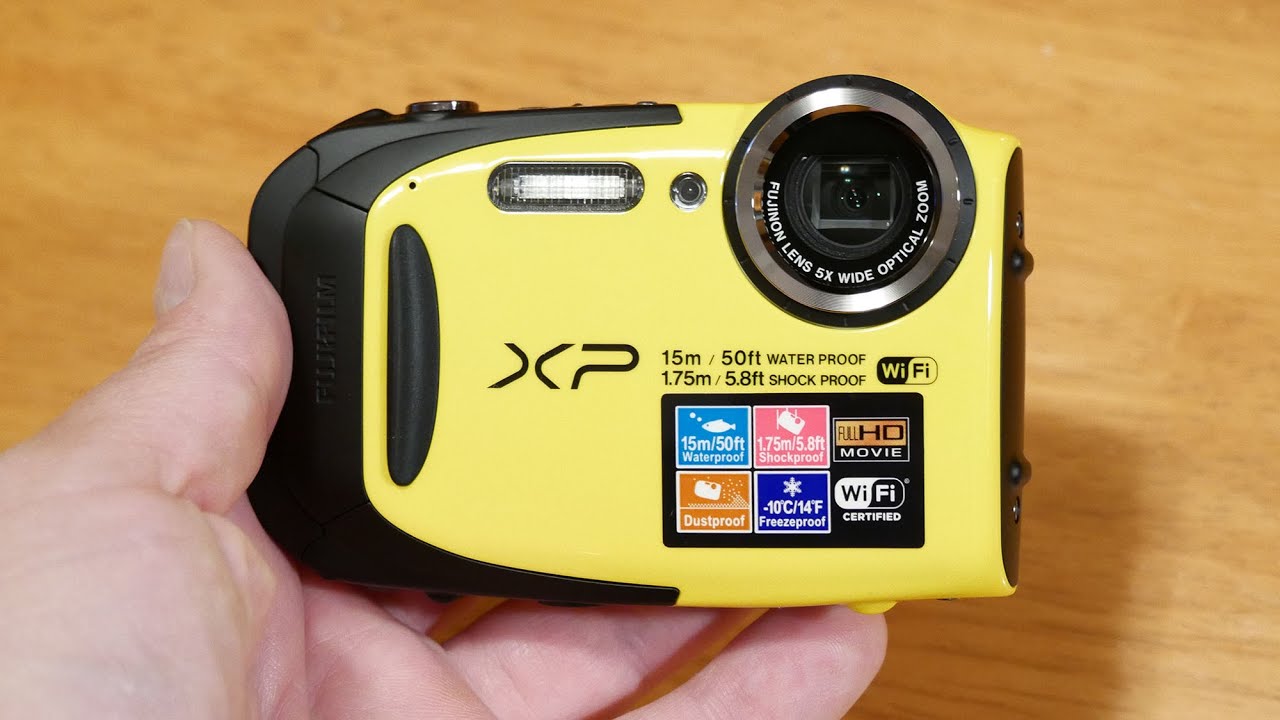 Fuji XP80 Waterproof Shockproof Digital Camera Unboxing & Initial  Impressions (Finepix XP80)