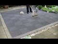 ASMR Japanese zen garden raking 禅の庭