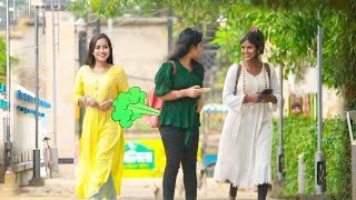 FUNNY INDIAN WET FART Prank on Girls Part-135 😂!N2o Shreya
