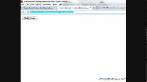 jquery tutorials in hindi / urdu - 35 - jquery slideDown
