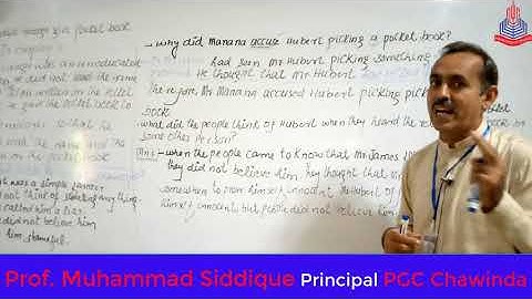 English XI Chapter 5 A piece of String Lecture 5