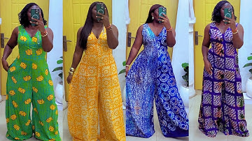 How to Cut & Sew a Sleeveless V-Neck Palazzo Jumpsuit  | No Waist Joining