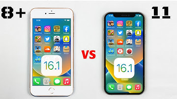 iOS 16.1 iPhone 11 vs iPhone 8 Plus - Speed Test!