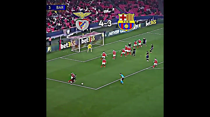 Benfica vs Barçelona comeback☠️