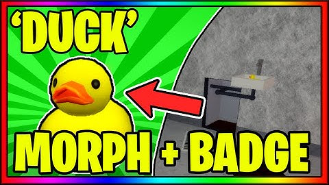 How to get the "DUCK" BADGE + MORPH in PIGGY RP [W.I.P] || Roblox