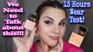 13 Hours Wear Test:Maybelline Fit Me Fresh Tint SPF50 + Vitamin C/اختبار فاونديشون Maybelline الجديد