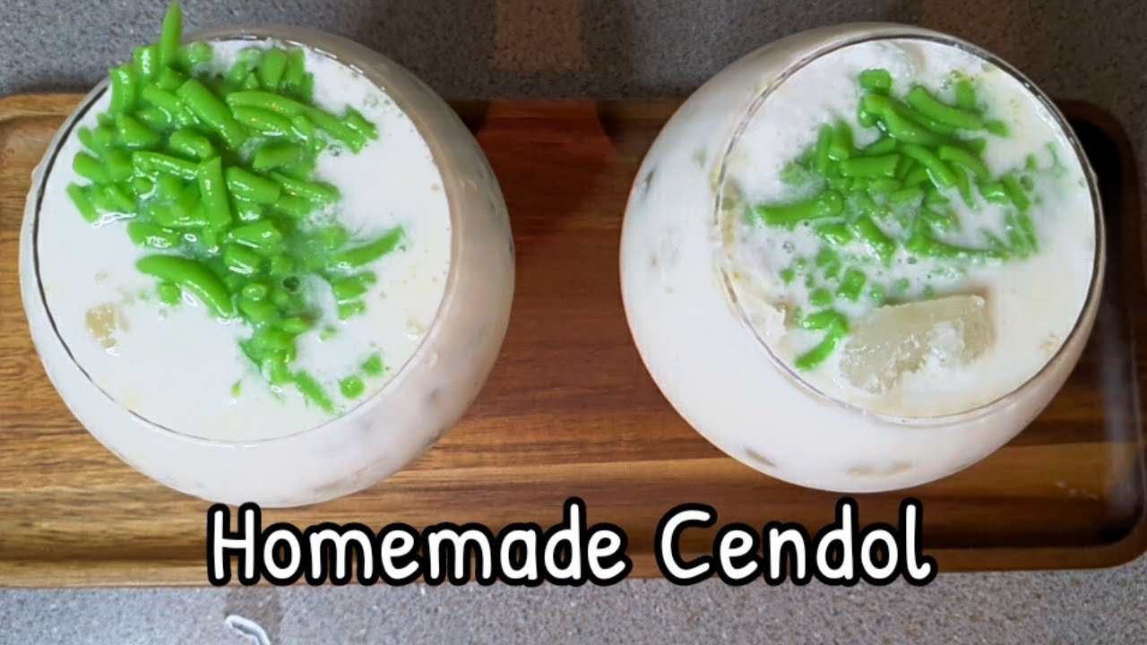 Homemade Cendol  With Secret Ingredient Resepi Cendol  Tak 