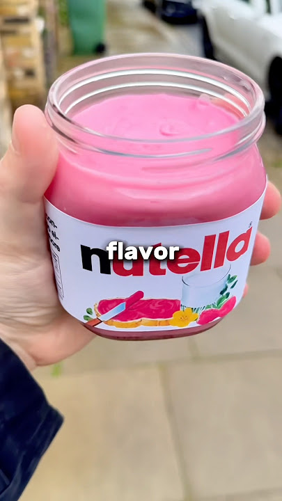 This secret Nutella flavor is insane #food #nutella