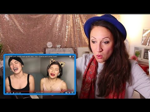 Vocal Coach REACTS To KATRINA VELARDE & EUMEE- I'LL NEVER LOVE AGAIN/WITHOUT YOU- Mash Up