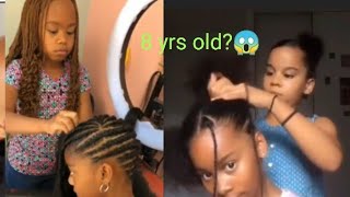 😱🎀Kids Braiding & Styling Hair Transformation 🎀😱