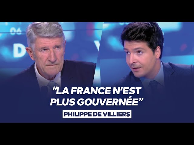 Philippe de Villiers : "Comme disait Marie-France Garaud, le pays n'est pas  gouverné !" - YouTube