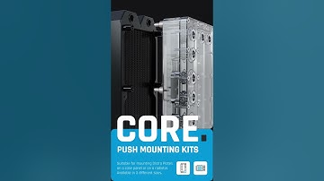 Alphacool Core Push Mounting