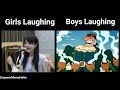 Girls laughing vs boys laughing  doctor livesey 