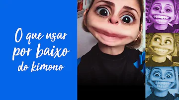 O que se usa por baixo do kimono?