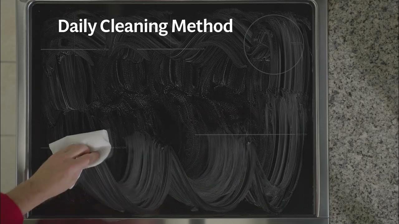 [LG Ranges] How to Clean Glass Induction Range YouTube