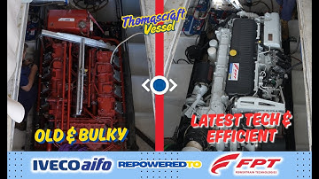 Thomascraft 43 Vessel Sea Trial |  Iveco 8281 V8 to FPT C16 1000HP Marine Engine | THT Power