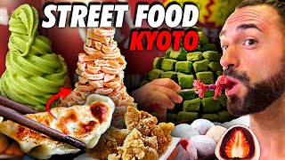 🔴 STREET FOOD TOUR in KYOTO | What to eat in Kyoto, Japan Nishiki Market street food