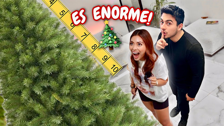 VLOGMAS 1: Mi esposo me sorprendió con un árbol de navidad GIGANTE (mide 3M)!🥹🎄❤️ | Rebeca Mendiola