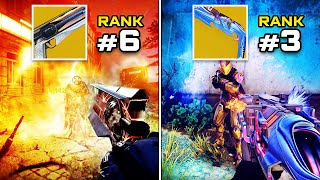 I Ranked The Top 20 Weapons in Destiny 2 (PvE \& PvP)